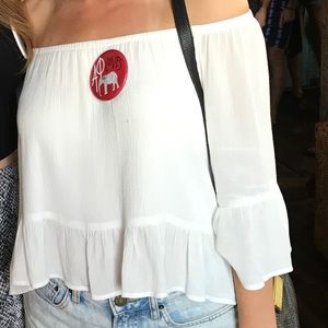 Great condition Show Me Your Mumu off shoulder top